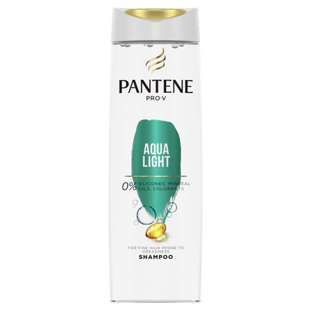 szampon pantene aqua light do wlosow przetluszczajacych