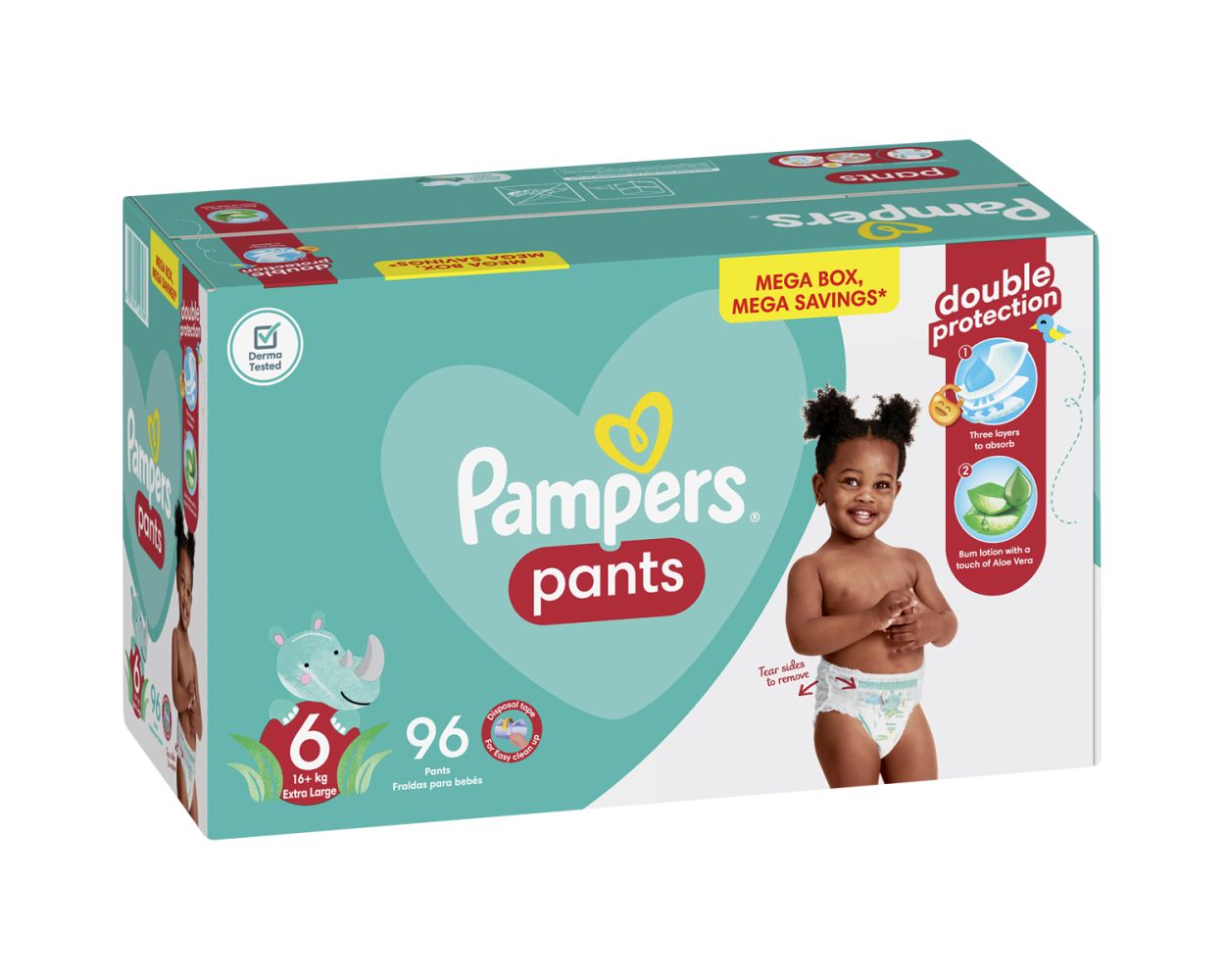 pampers pants 6