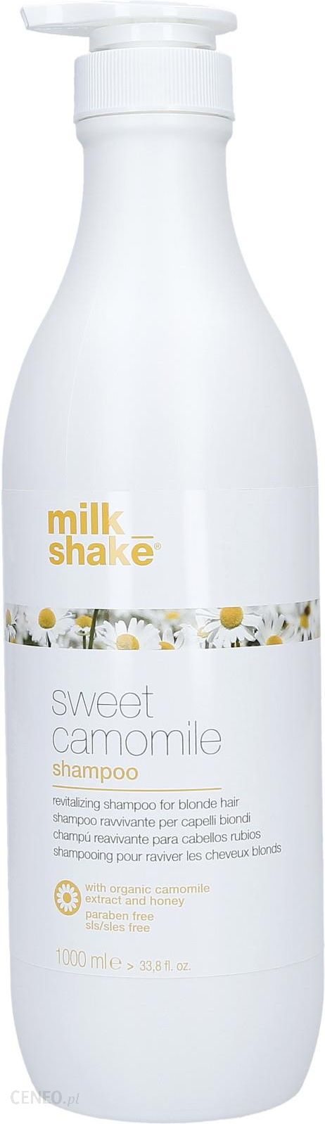 milk shake sweet camomile szampon rumiankowy do włosów blond opinie