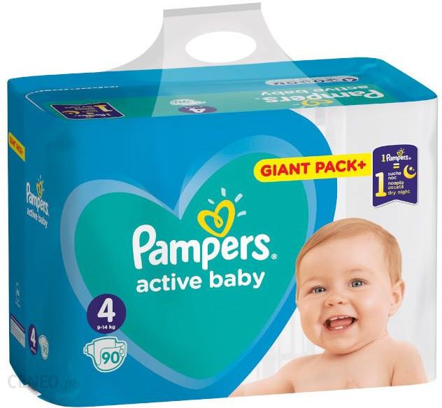 pampers giant pack 4 90 szt