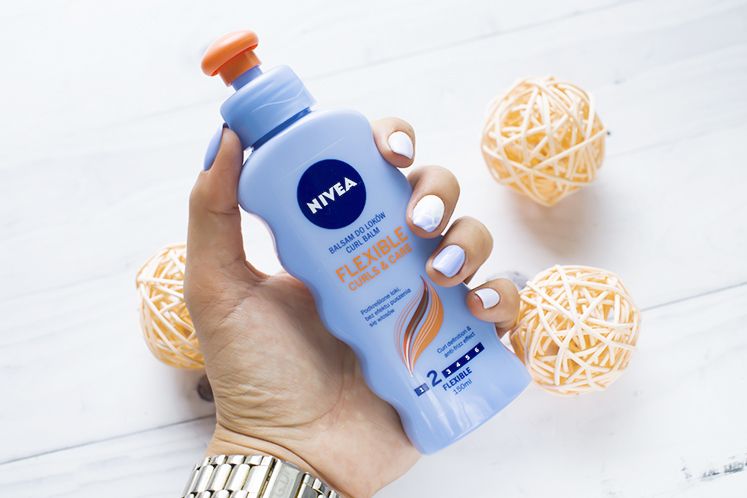 nivea flexible curls odżywka do włosów kręconych i falowanych