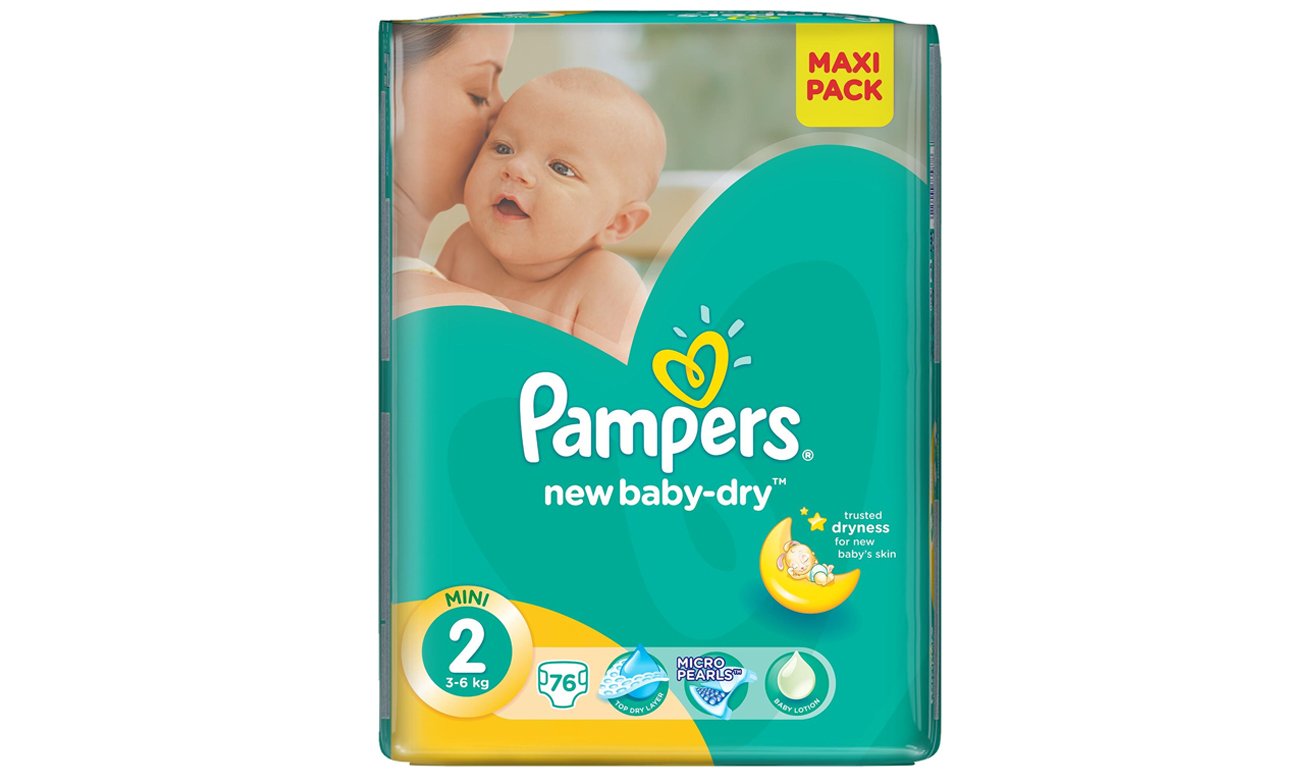 pampers new baby-dry pieluchy 2