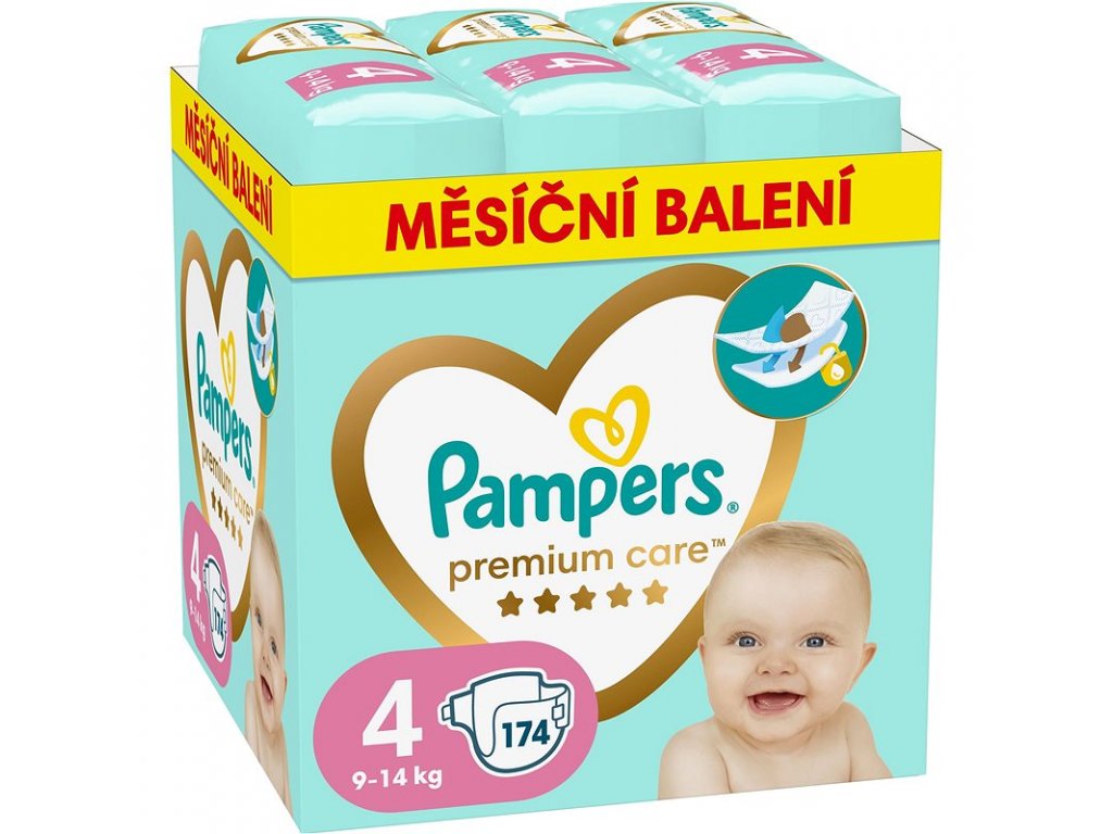 pampers premium care 4 cena