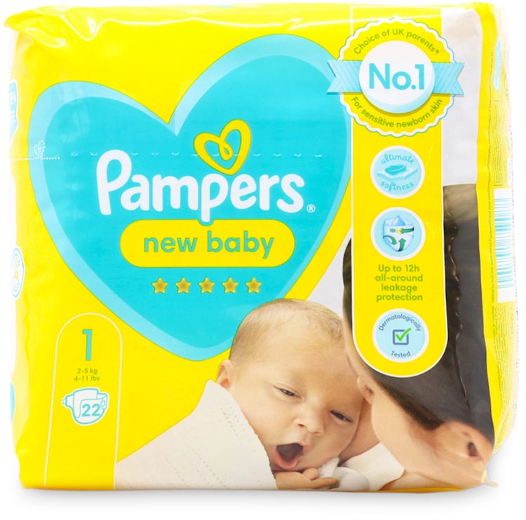 pampers newborn tanio