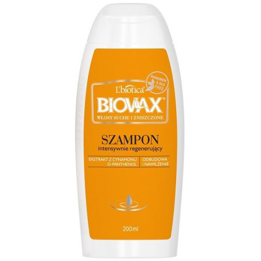 szampon biovax do włosów suchych