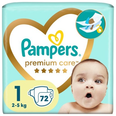 tanie pampersy pampers premium care 1