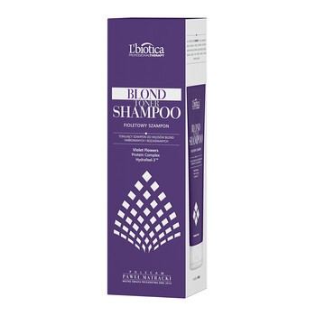 szampon lbiotica professional therapy blond toner