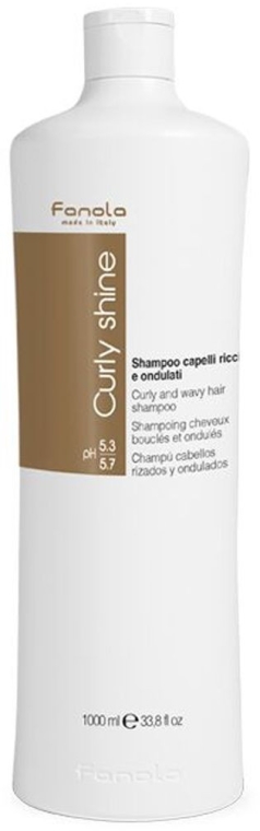 fanola curly shine szampon do włosów kręconych wizaz
