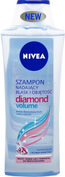 nivea szampon volume diamond