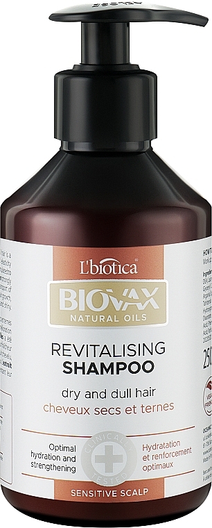 biovax szampon do włosów suchych i zniszczonych h