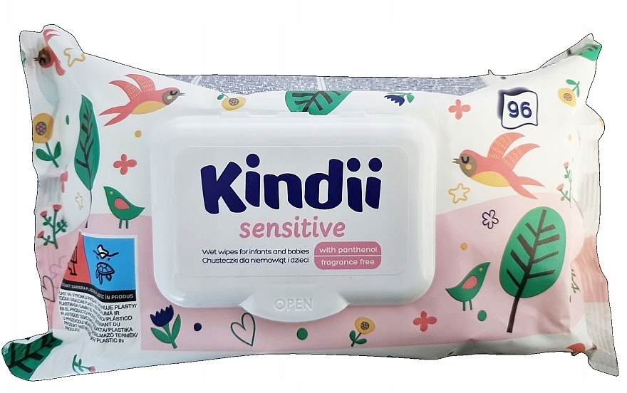 chusteczki nawilżane cleanic kindii new baby care