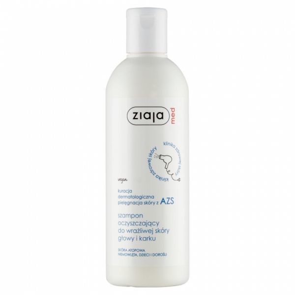 vichy dercos szampon przeciwłupieżowy łupież tłusty 390ml