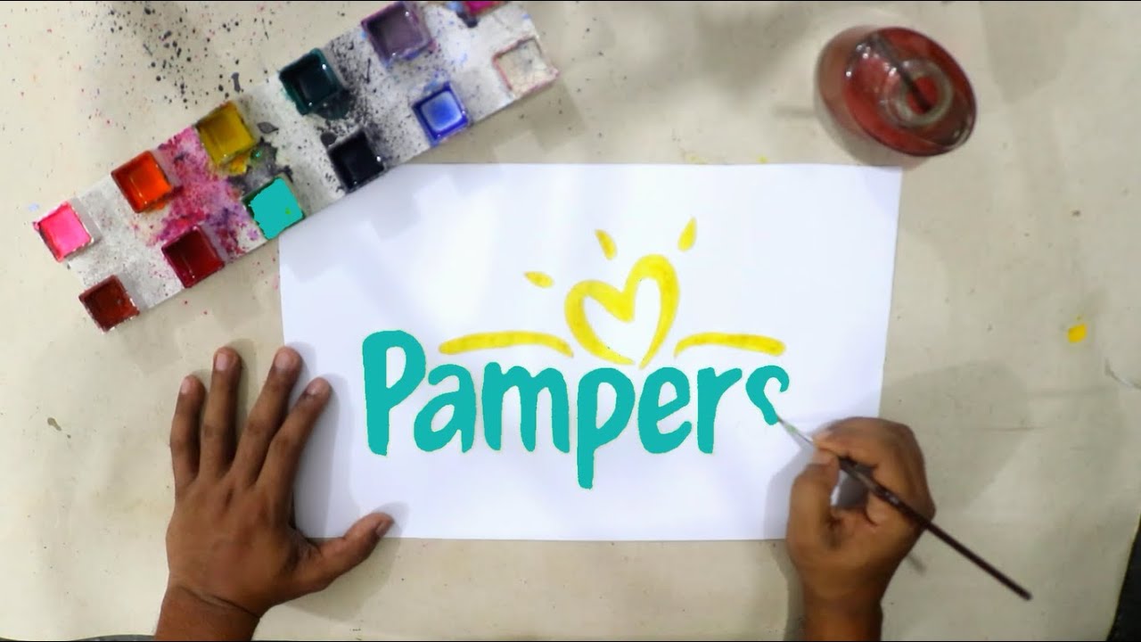 how to draw a pampers logo34 086 wyświetleń