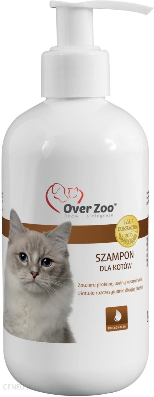 over zoo szampon dla kotów