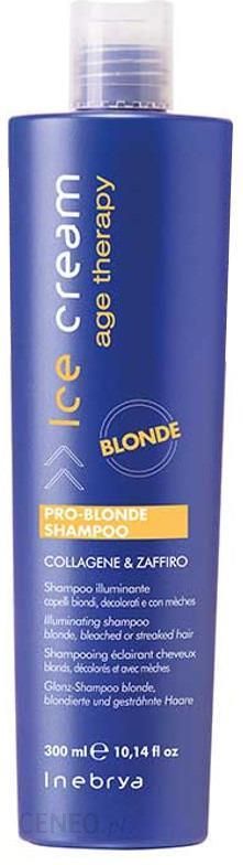 inebrya pro-blonde szampon rozświetlający