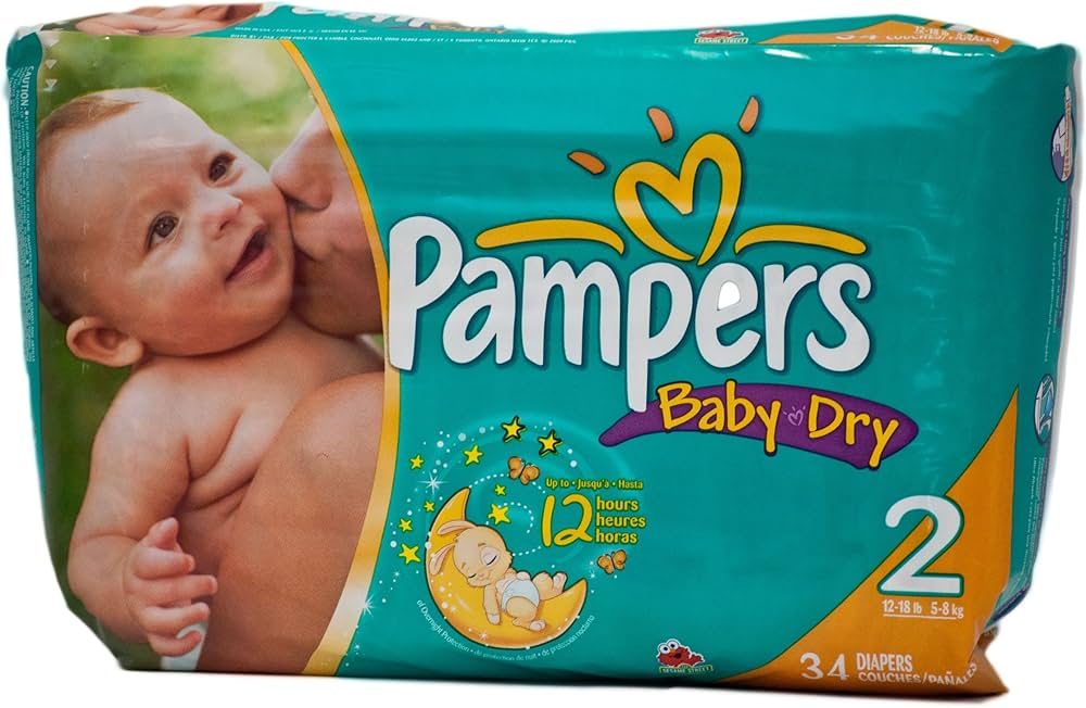 pampers baby dry 136