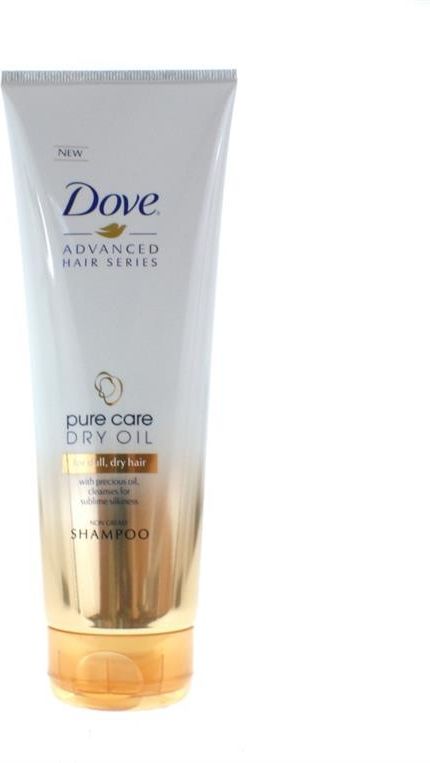 szampon do włosów dove pure care dry oil