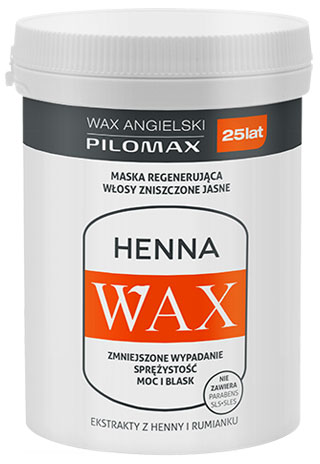 wax maska do włosów zniszczonych