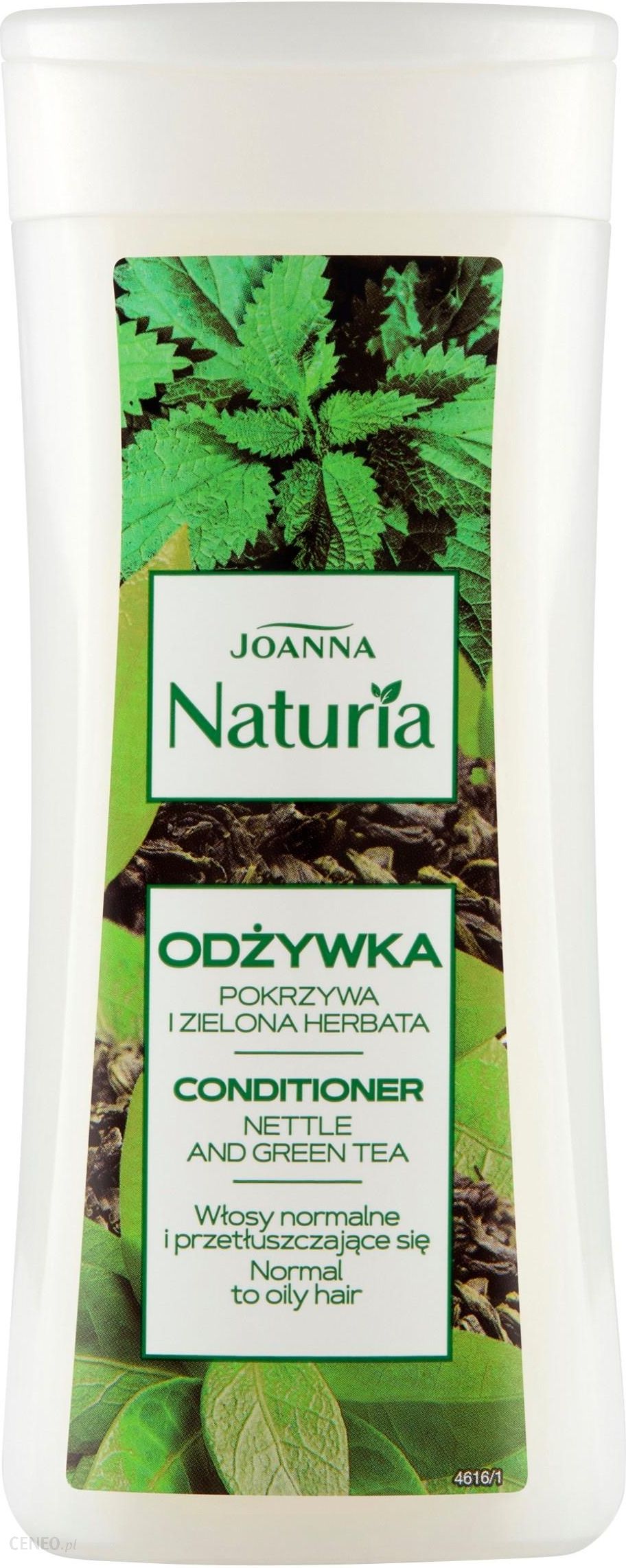 joanna naturia odżywka do włosów z pokrzywą i zieloną herbatą