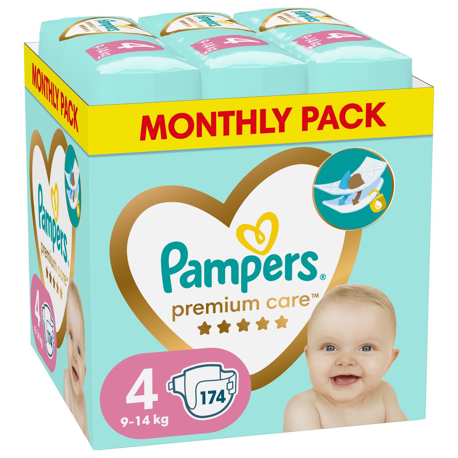 pampers premium care cena