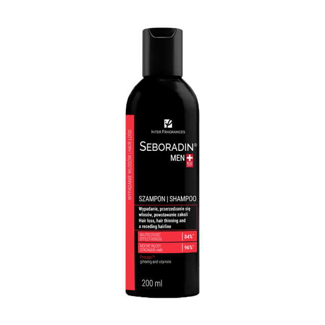 seboradin szampon przeciw wypadaniu włosów men 200ml