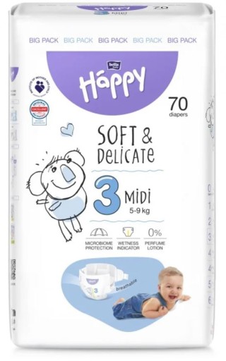 pampers giant pack 108 szt roz 3