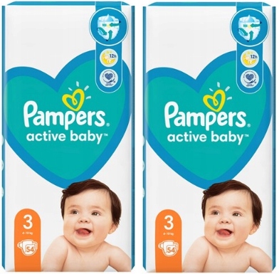 pampers 3 108szt