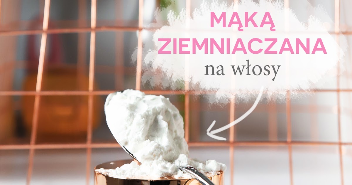 suchy szampon maka ziemniaczana