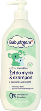 babydream żel do kąpieli i szampon