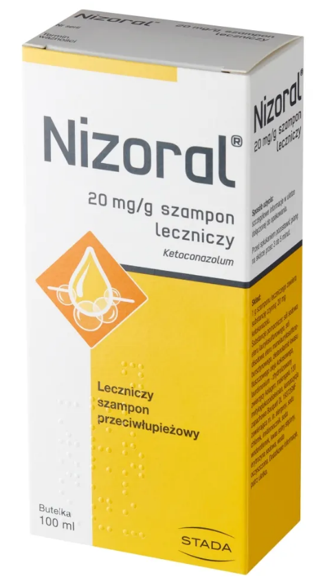 nizoral szampon przeciwłupieżowy 100ml