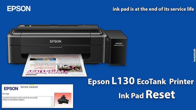 epson l130 reset pampers chomk