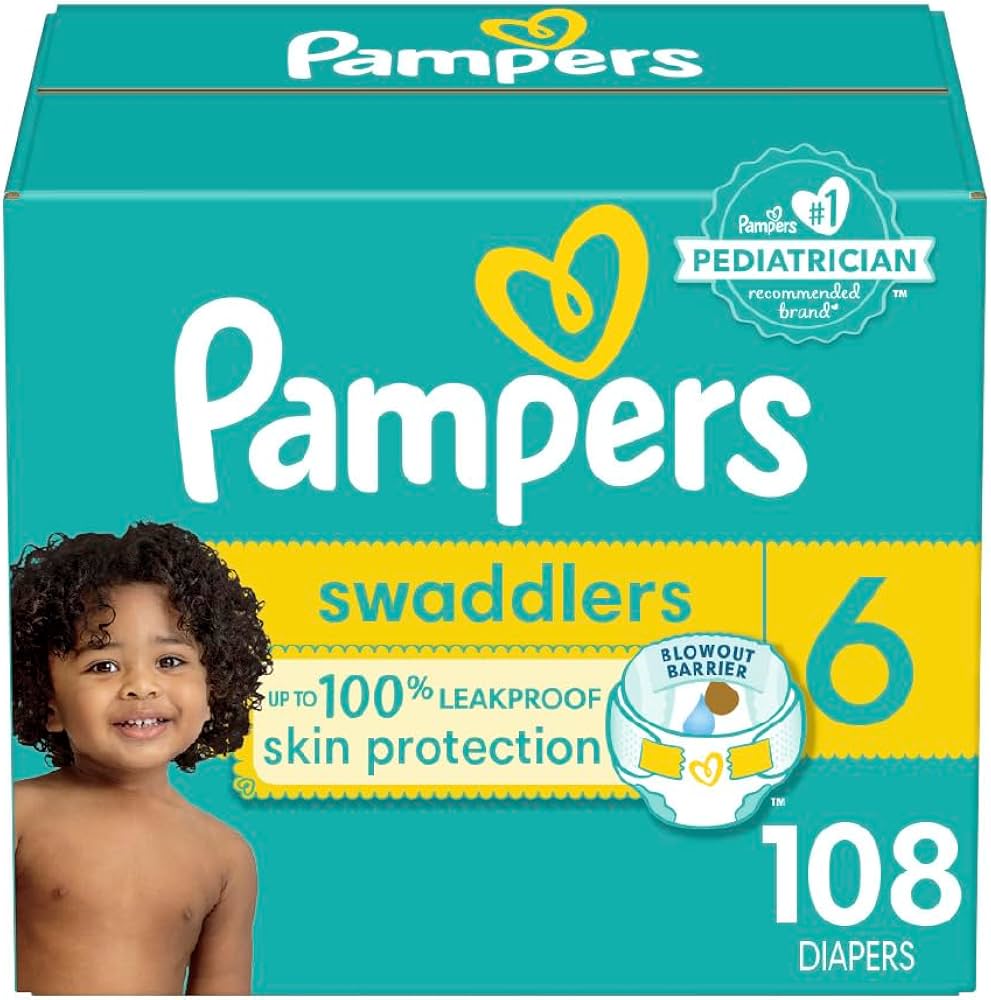 pampers size 6