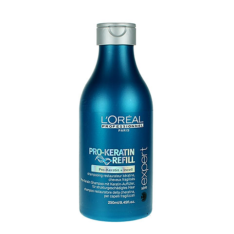 loreal pro keratin refill szampon odżywczo odbudowujący