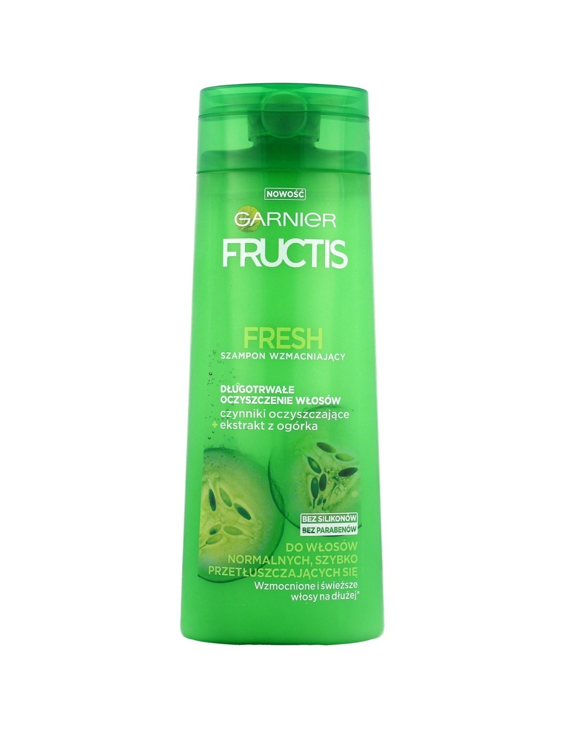 garnier fructis clean fresh przeciwłupieżowy szampon wzmacniający do włosów