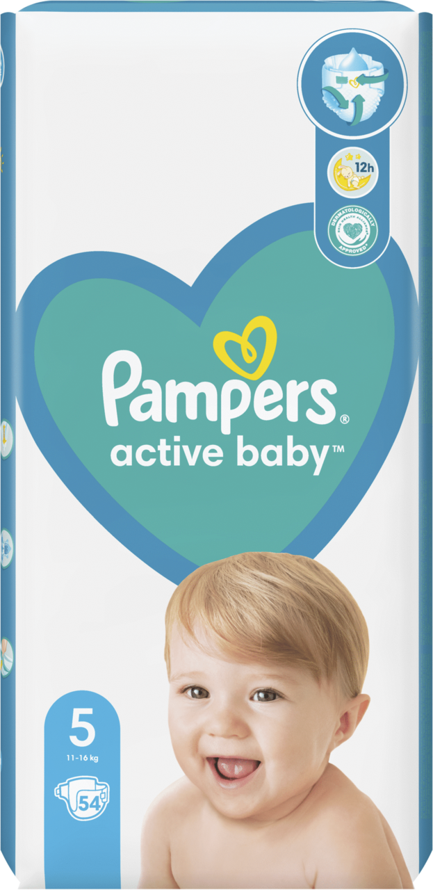 pieluchy pampers active 5