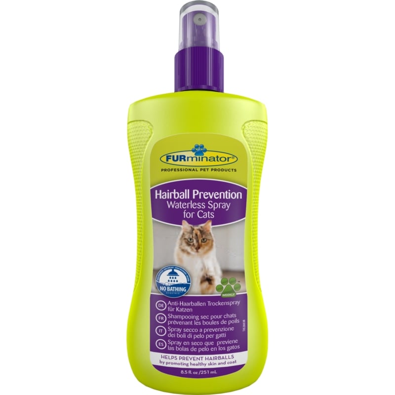 furminator suchy szampon dla kotów