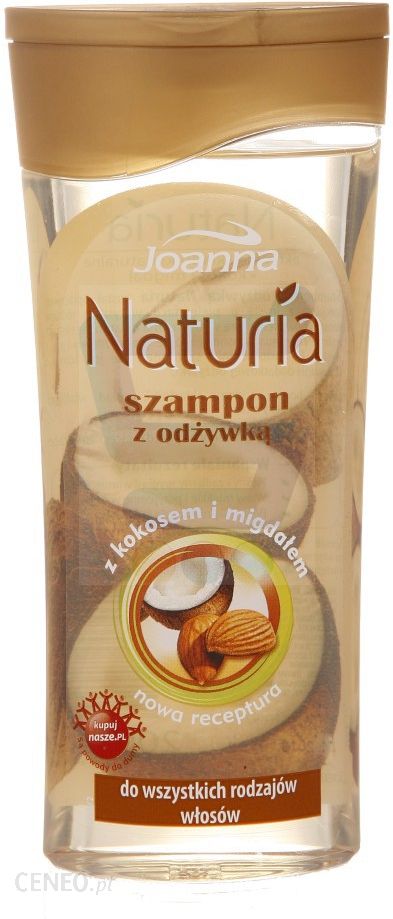 naturia szampon z odzywka kokos migdal