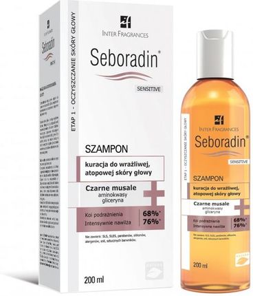 seboradin sensitive szampon do wrażliwej atopowej skóry głowy