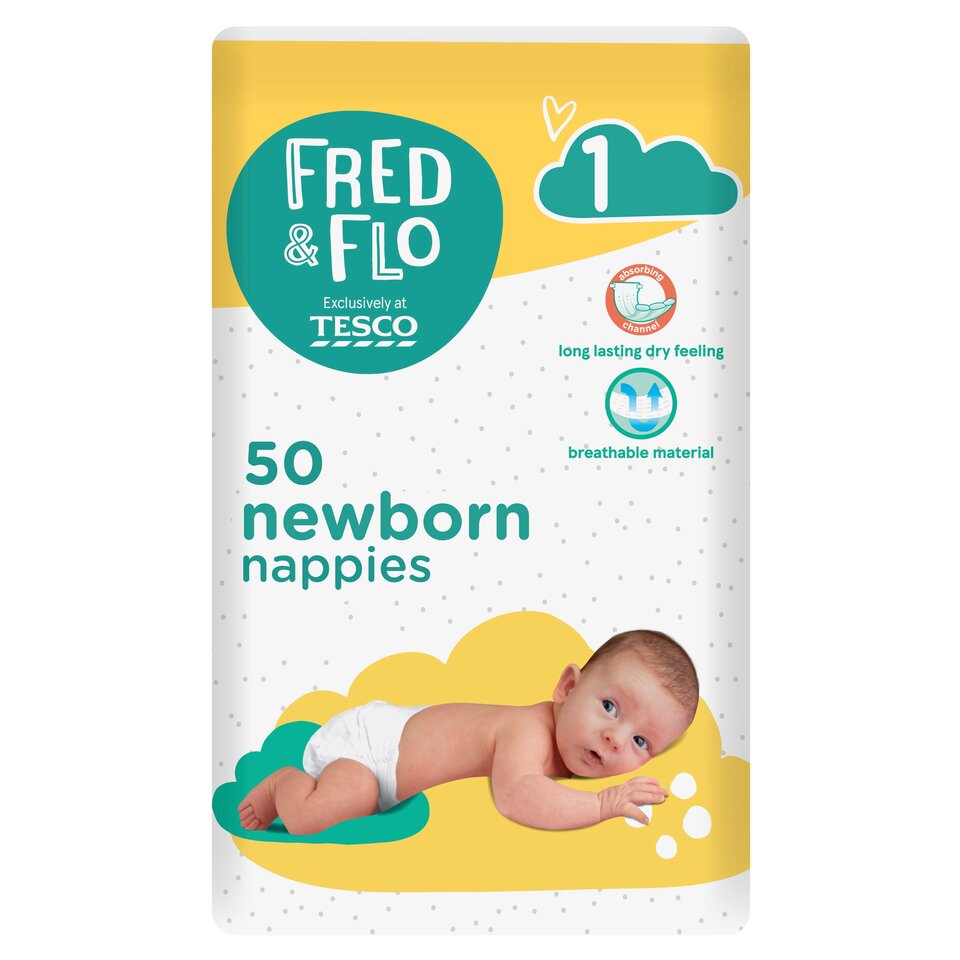 tesco pampers size 1