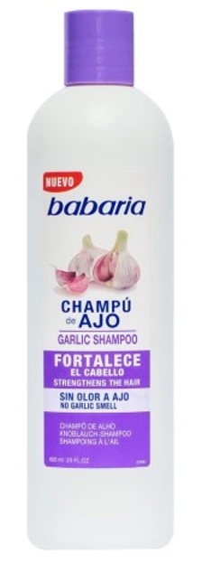 babaria szampon czosnkowy