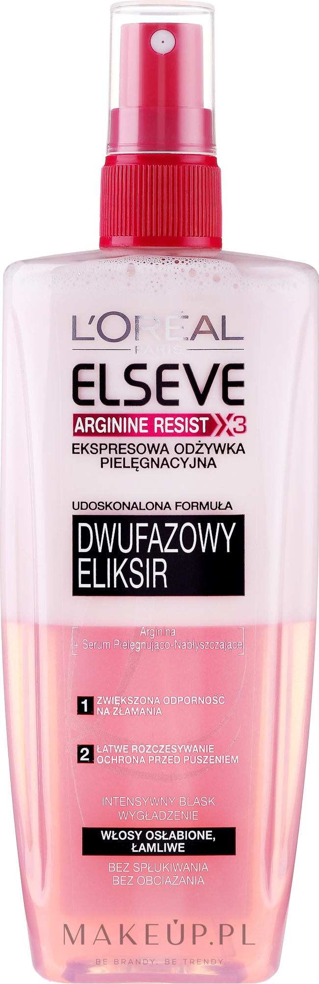 loréal pariselseve arginine resist x3wzmacniająca odżywka do włosów