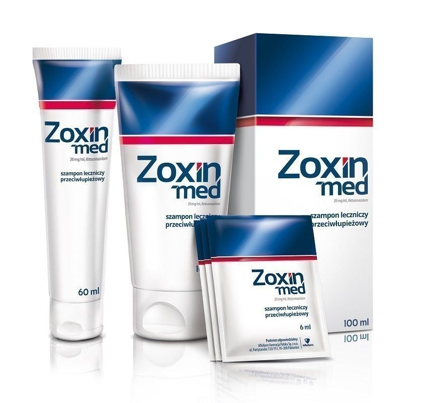 szampon przeciwłupieżowy zoxin med skład