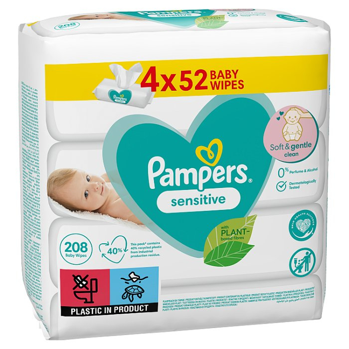 custeczki pampers sensitive skład