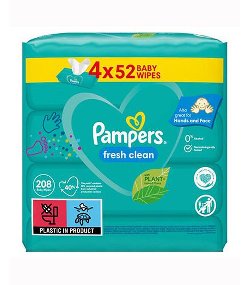 pampers chusteczki nawilżane cena