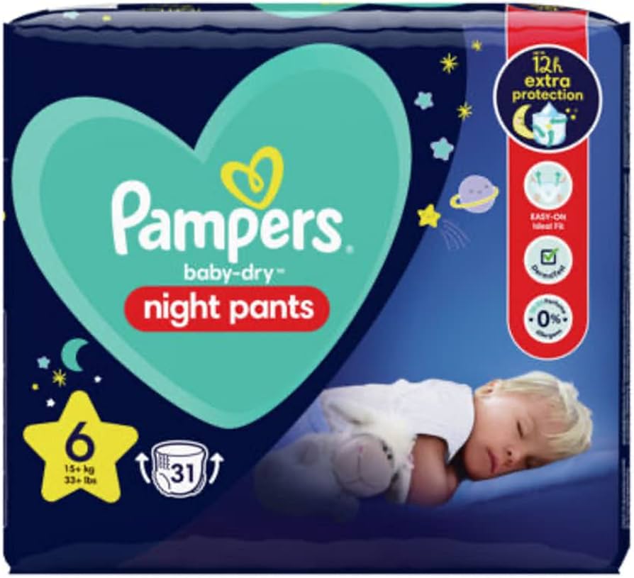 pampers baby dry 6 opinie 33 sztuki