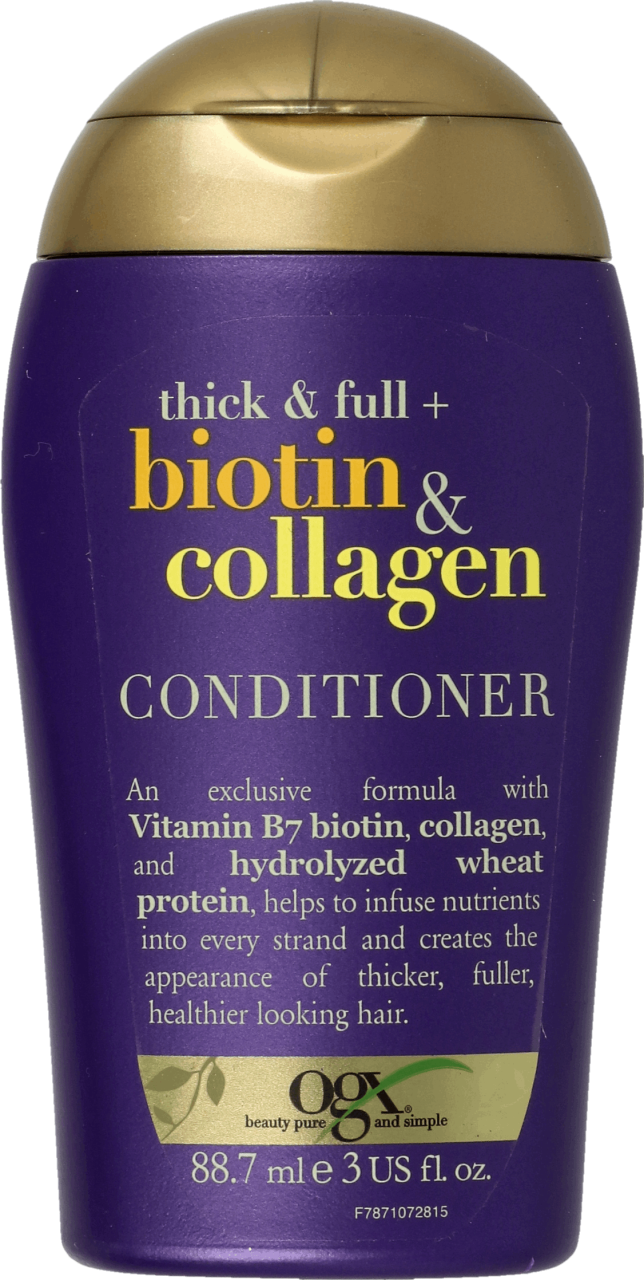 organix biotin & collagen odżywka do włosów biotyna i kolagen