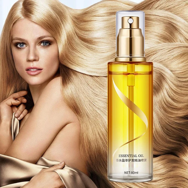 perfumy w sprayu z olejek do włosów
