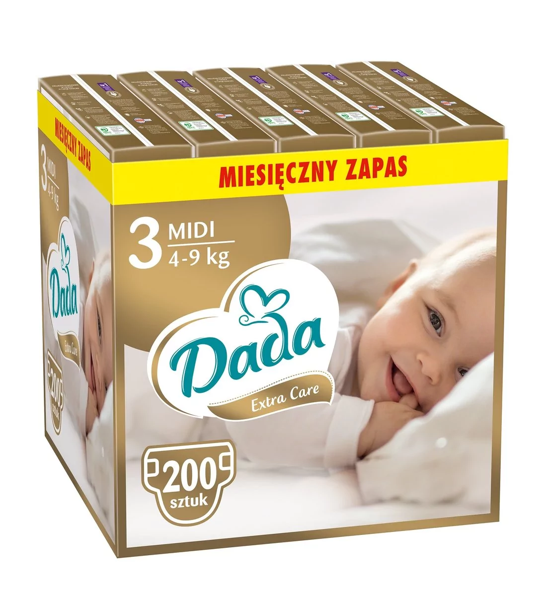 pieluchy dada extra care 3 60szt