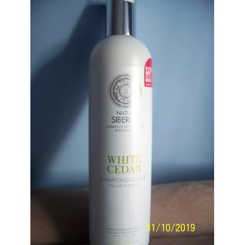 natura siberica white cedar szampon zwiększający objętość opinie