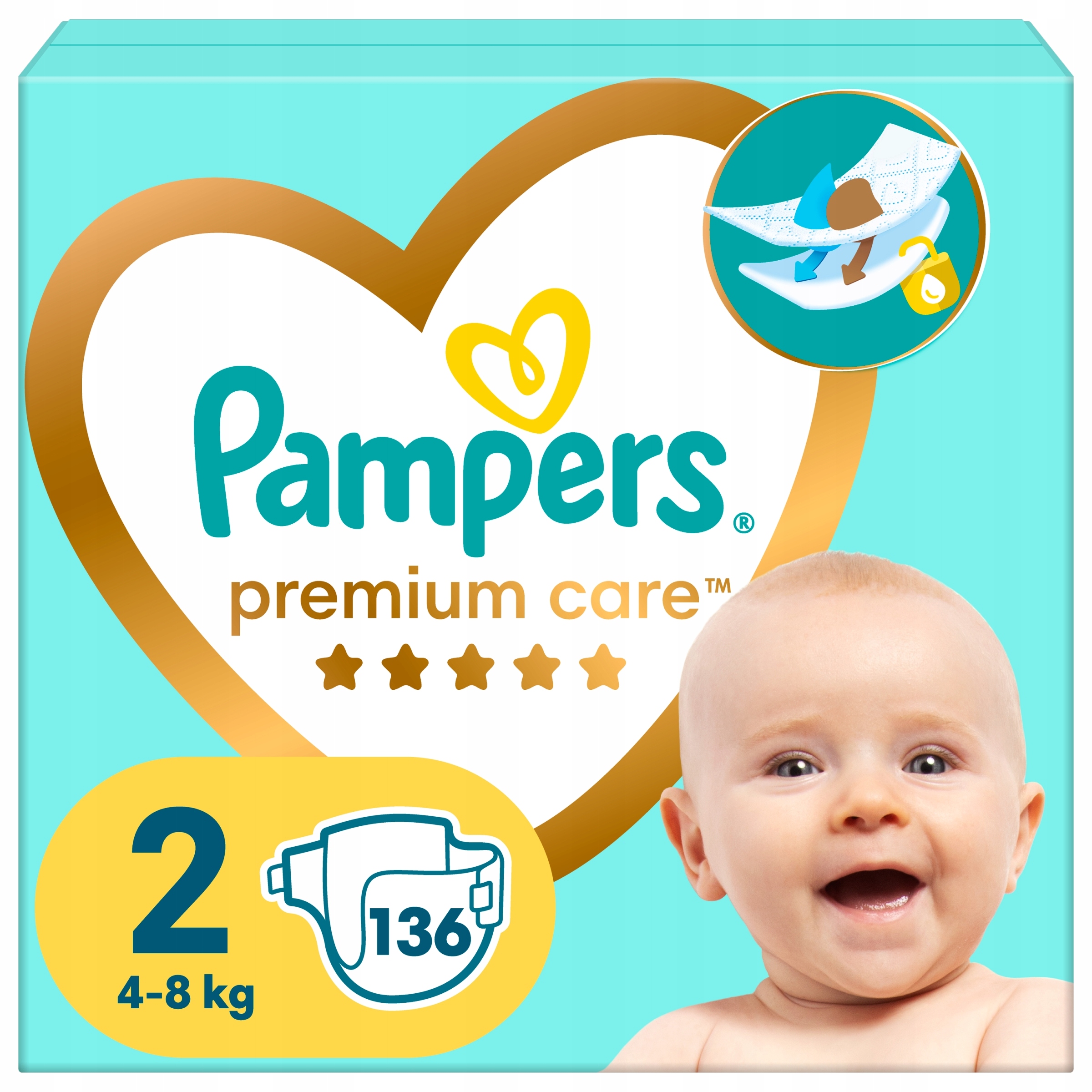 pieluchy pampers rozmiar 2 ceny